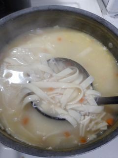 A picture of Chicken Noodle Soup.