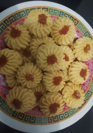 Foto resep Kue Semprit Selai Nanas