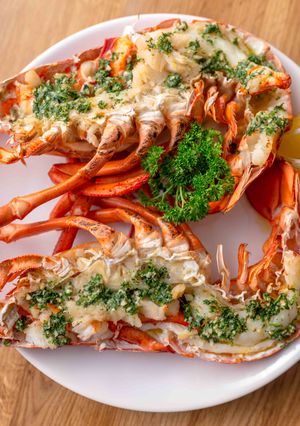 Fűszervajas homár recept fotója