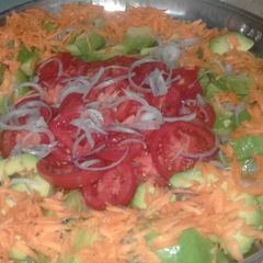 A picture of Avocado Salad.