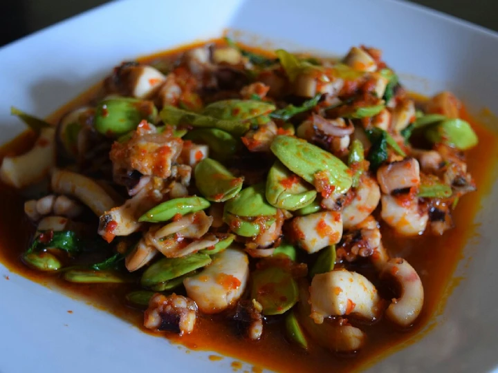 Langkah Mudah untuk Membuat Resep Sambel sotong pete kemangi yang Sempurna Anti Ribet, Lezat