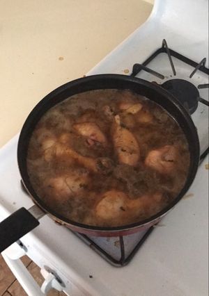 รูปของ พะโล้น่องไก่ไข่มะตูม(น้ำตาลเคี่ยว)