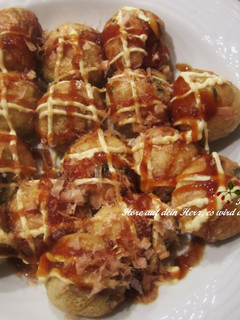 ♥開動with Kat♥章魚燒たこ焼き 的食譜成品照片