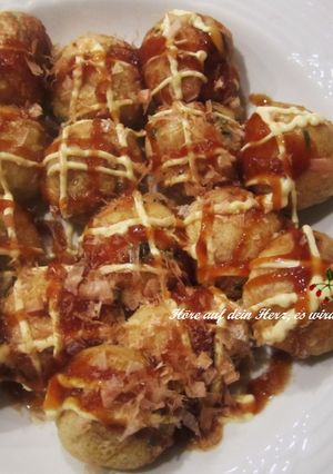 ♥開動with Kat♥章魚燒たこ焼き 的食譜成品照片