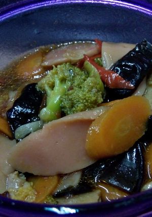 Foto resep Jamur brokoli saus tiram