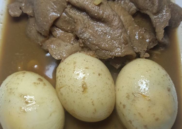 Masakan Populer Terik daging telur Enak Sederhana