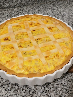Una foto de Tarta de cebolla