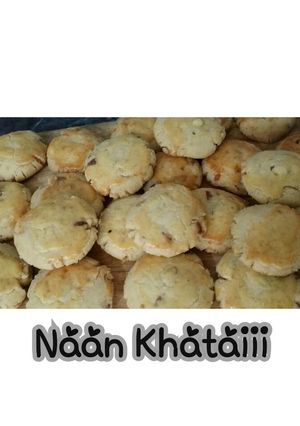 A picture of Naan Khatai.