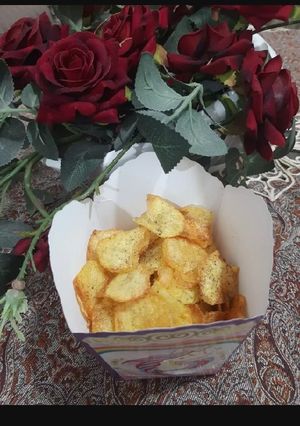عکسی از دستور 🍟چیپس فلفل سیاه🍟