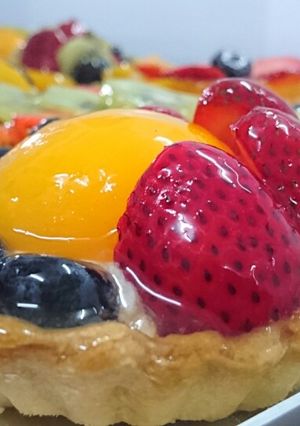 A picture of Fruit tarts.
