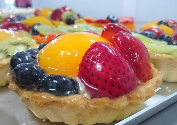 Simple Way to Make Any-night-of-the-week Fruit tarts