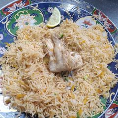 Chicken rice A picture of Chicken rice.