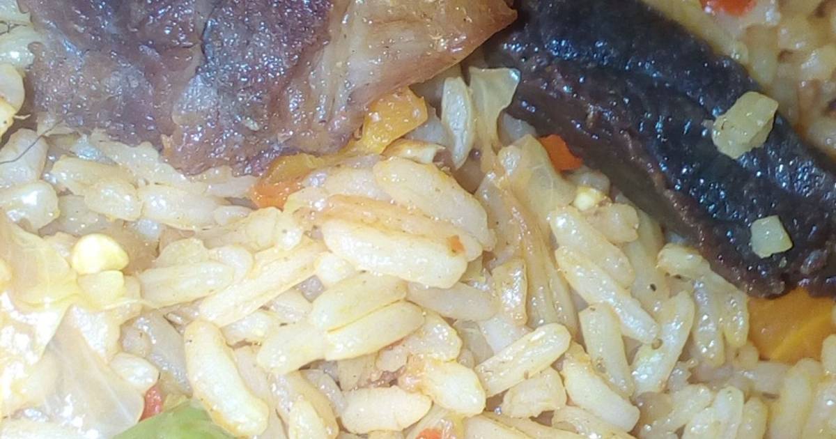 Togo jollof rice Recipe by sajidahJega Cookpad