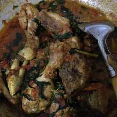 รูปของ Ayam woku”
