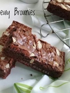 Foto resep Chewy Brownies ala Erlina Lim