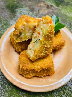 Foto resep Nugget tahu mie ekonomis tanpa telur