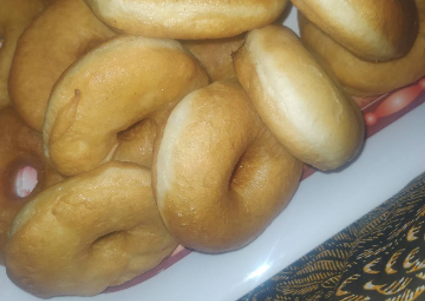Fluffy doughnut