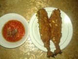 Ikan bakar + sambalado resep Rumah Makan Padang