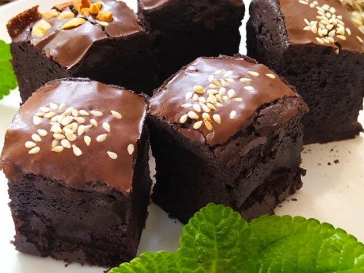 Langkah Mudah untuk Membikin Resep Brownies shiny yang Uenak Anti Ribet, Uenak Banget