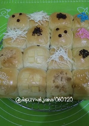 Foto resep Roti Manis (dengan butter, tanpa telur)