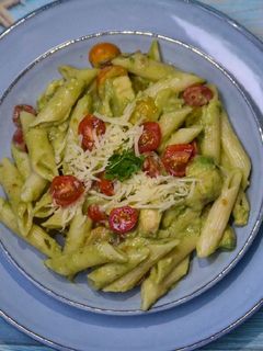 صورة لوصفة باستا بالافوكادو