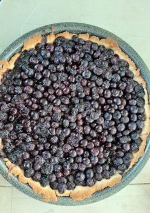 Une photo de Tarte aux myrtilles