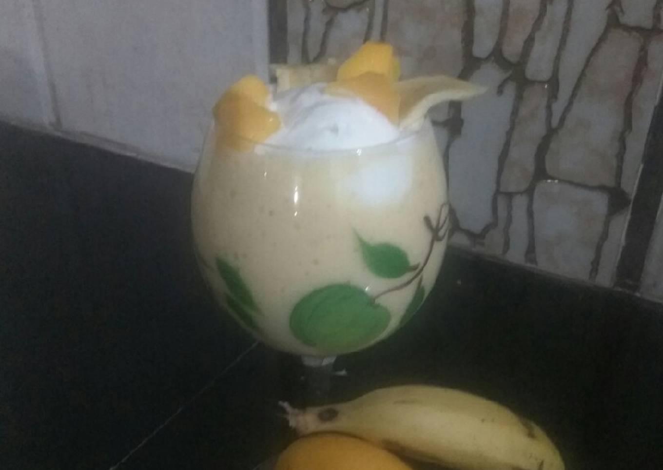 Mango Banana smoothie