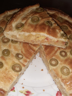 صورة لوصفة فطيرة محشية
