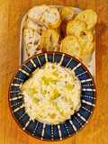 Rillette de bar au citron caviar