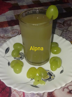 अंगूर का जूस (Angoor ka juice recipe in hindi) रेसिपी मुख्य फोटो