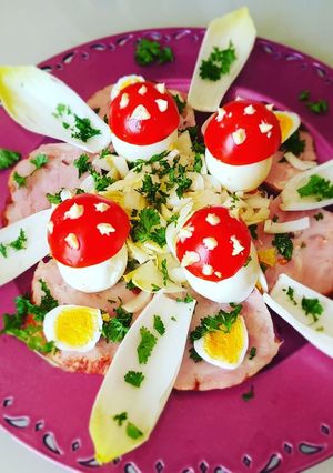 Une photo de Crudités de Pâques #paques