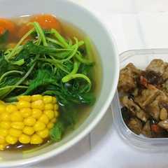 2. Sayur Bening Bayam রেসিপির প্রধান ছবি
