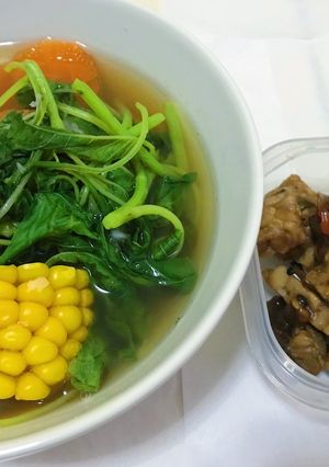 Foto resep 2. Sayur Bening Bayam