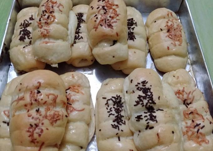 Resep Roti Isi Pisang Coklat Bread Improver Oleh Leni Agustina - Cookpad