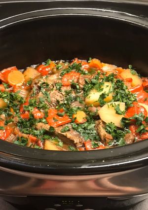 A picture of Slow Cooker Beef Roast.