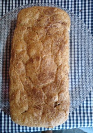Una foto de Budín de harina integral y yogurt