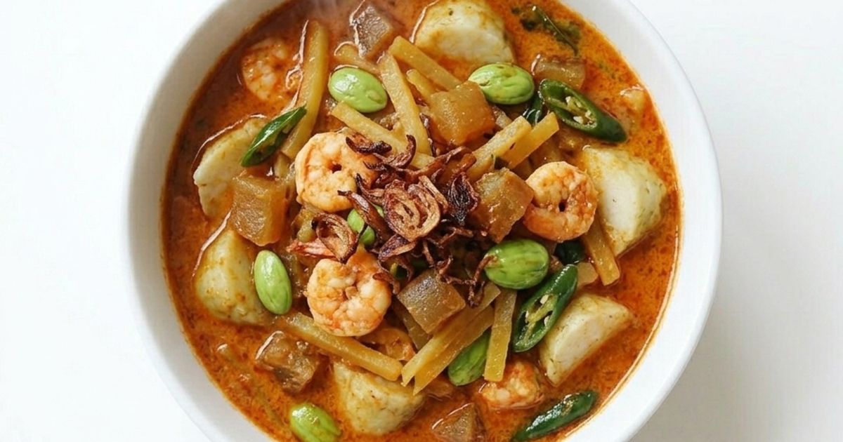 Lontong Sambel Goreng