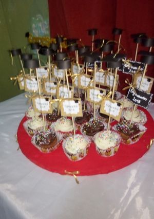 Una foto de Ganache de chocolate