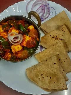 কড়াই পনির (kadai paneer recipe in Bengali) রেসিপির প্রধান ছবি