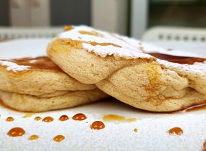 Foto principal de Tortitas nube o tortitas soufflé japonesas