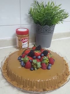 صورة لوصفة كيكة اللوتس