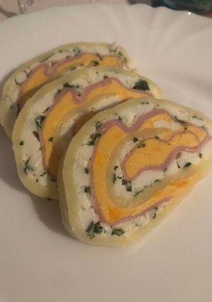 Sajttekercs recept fotója