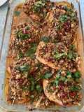 Pollo en costra de Dukkah