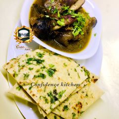 A picture of Na’an bread.
