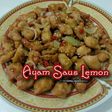 Ayam saus lemon