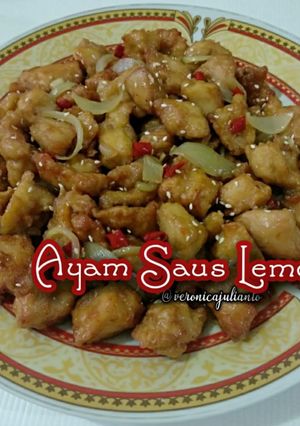 Foto resep Ayam saus lemon