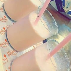 A picture of Roohafza milk.