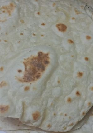 صورة لوصفة خبز التورتيلا