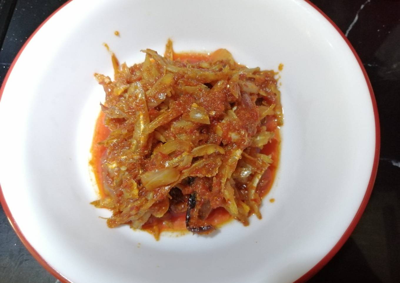 Sambal tumis ikan bilis