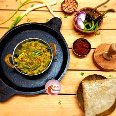 A picture of Baingan Bharta.